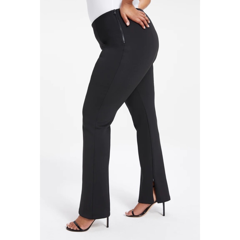 Good American Scuba Slim Flare Pant